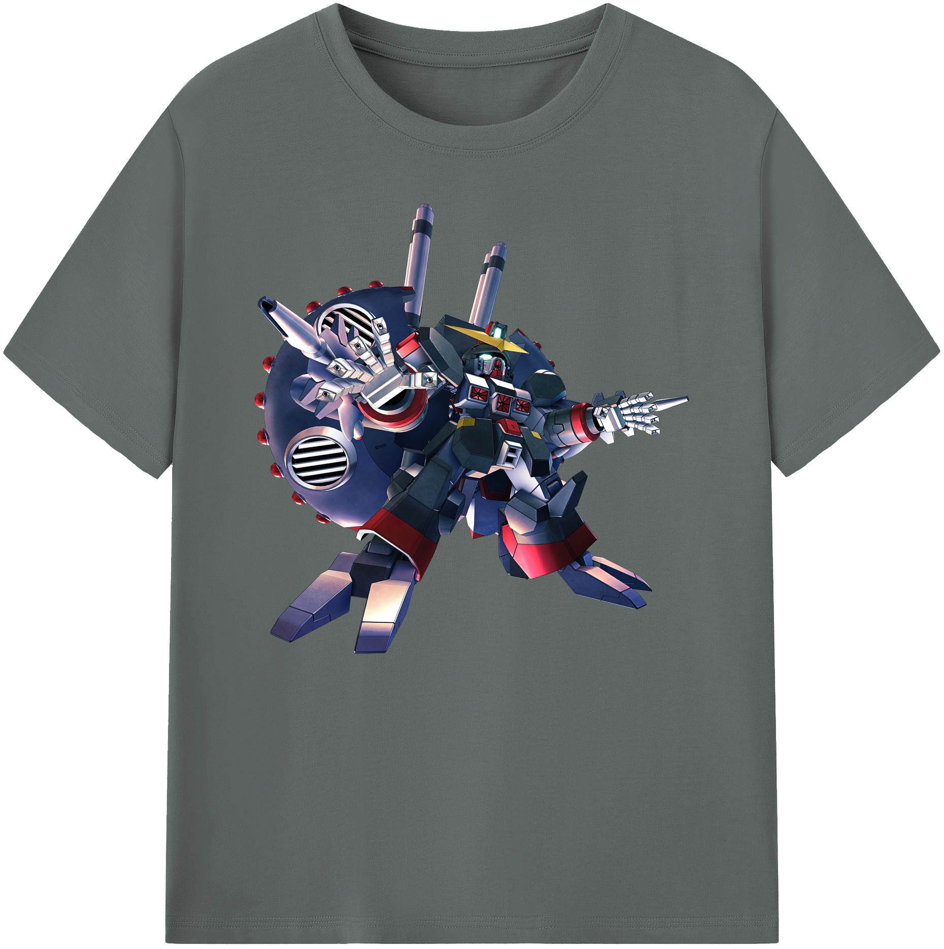 （画像用） 機動戦士ガンダム Mobile Suit Gundam 綿100％ メンズ半袖Tシャツ｜肌触りやわらか＆通気性